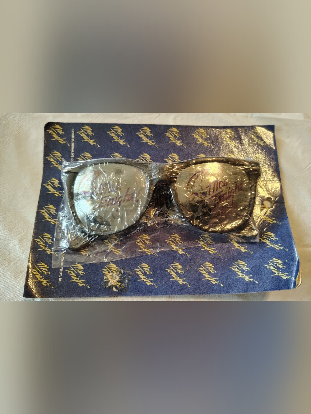 McDonald's Vintage 1988 Mac Tonight Sunglasses New In Package